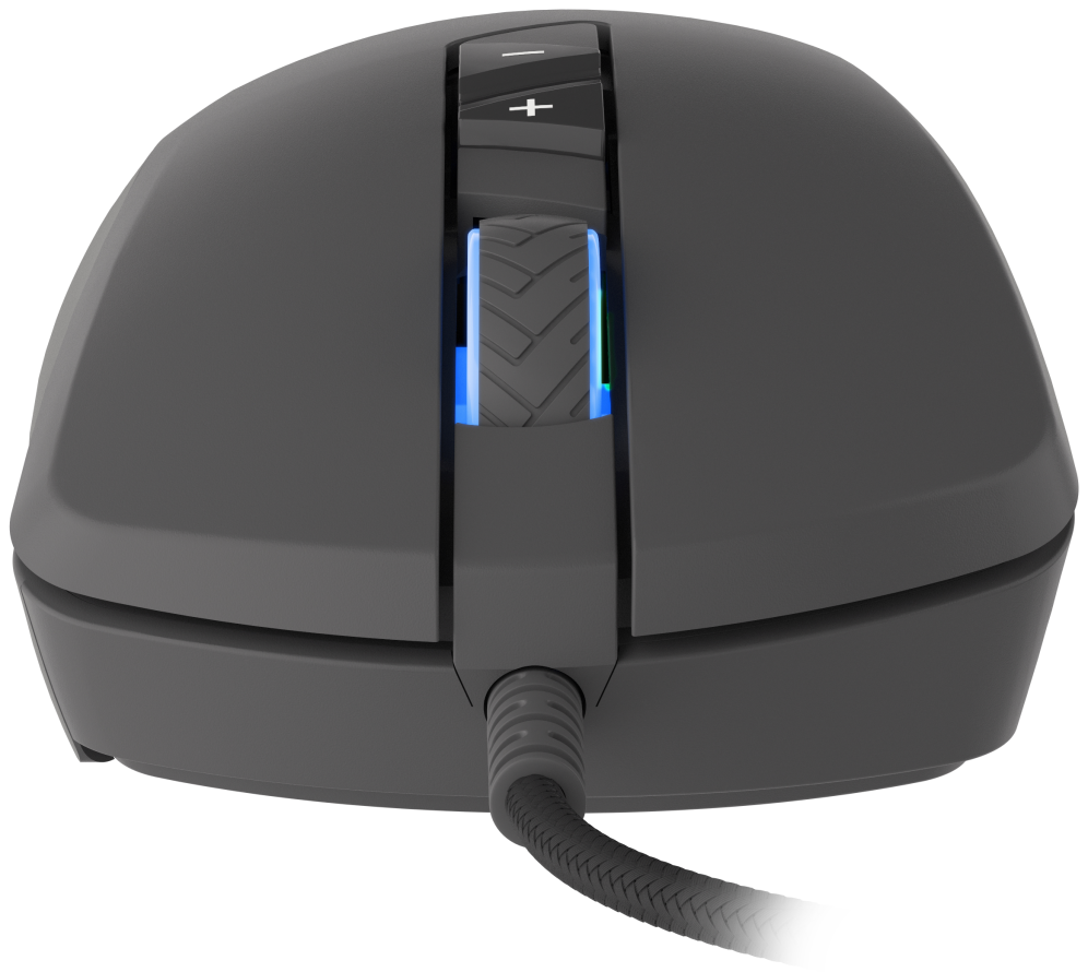 RATON GAMING GENESIS XENON 770 RGB SENSOR PMW3327 10200 DPI - detalle