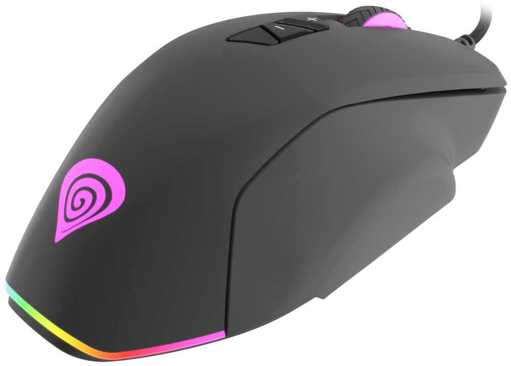 RATON GAMING GENESIS XENON 770 RGB SENSOR PMW3327 10200 DPI - detalle