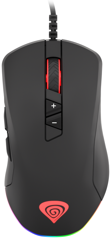 RATON GAMING GENESIS XENON 770 RGB SENSOR PMW3327 10200 DPI - detalle