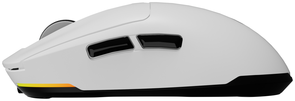 RATON GAMING GENESIS ZIRCON 660 WIRELESS/CABLE/BT 12000 DPI BLANCO ULTRALIVIANO - detalle