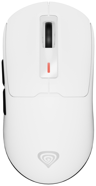 RATON GAMING GENESIS ZIRCON 660 WIRELESS/CABLE/BT 12000 DPI BLANCO ULTRALIVIANO - detalle