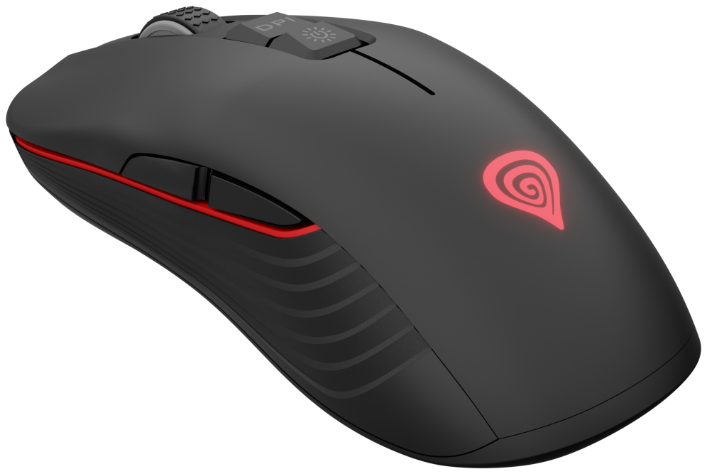 RATON GAMING INALAMBRICO GENESIS ZIRCON 330 SENSOR PAW3212 3600 DPI - detalle
