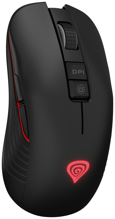 RATON GAMING INALAMBRICO GENESIS ZIRCON 330 SENSOR PAW3212 3600 DPI - detalle