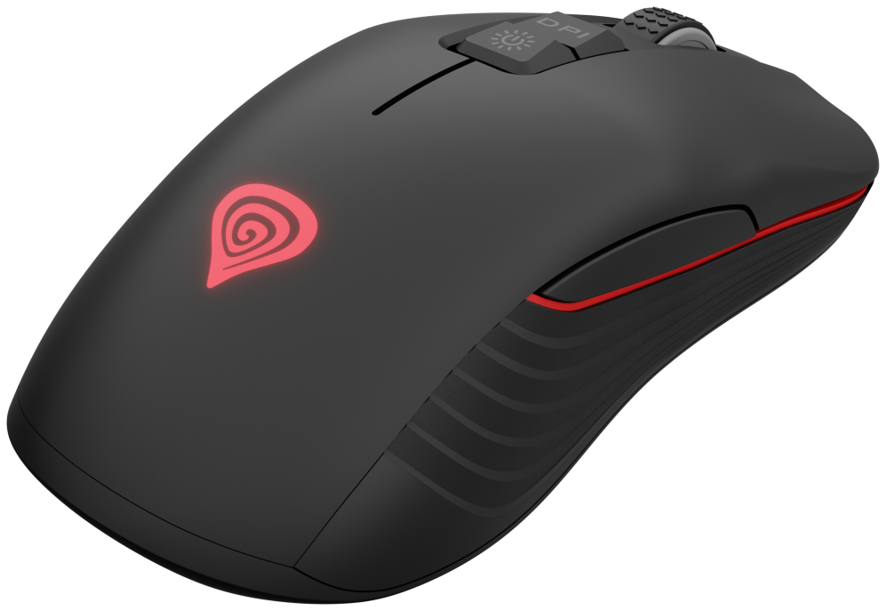 RATON GAMING INALAMBRICO GENESIS ZIRCON 330 SENSOR PAW3212 3600 DPI - detalle