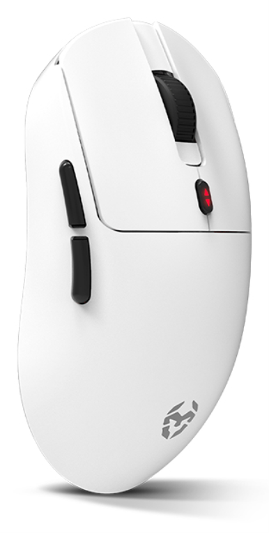 RATON GAMING KROM KLEVER SUPERLIGERO WIRELESS BLNC - detalle