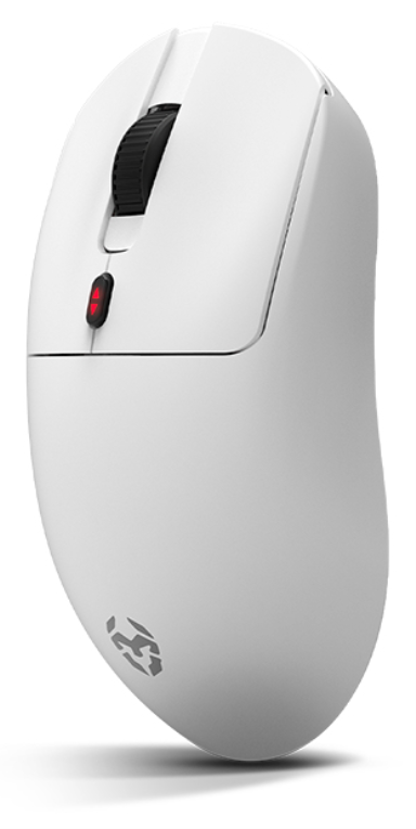 RATON GAMING KROM KLEVER SUPERLIGERO WIRELESS BLNC - detalle