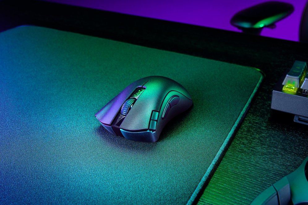 RATON GAMING RAZER DEATHADDER V2 X HYPERSPEED 14000 DPI WIRELESS NEGRO - detalle