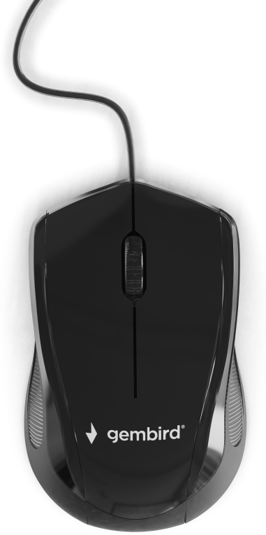 RATON GEMBIRD MUS-3B-02 OPTICO 1000 DPI NEGRO USB