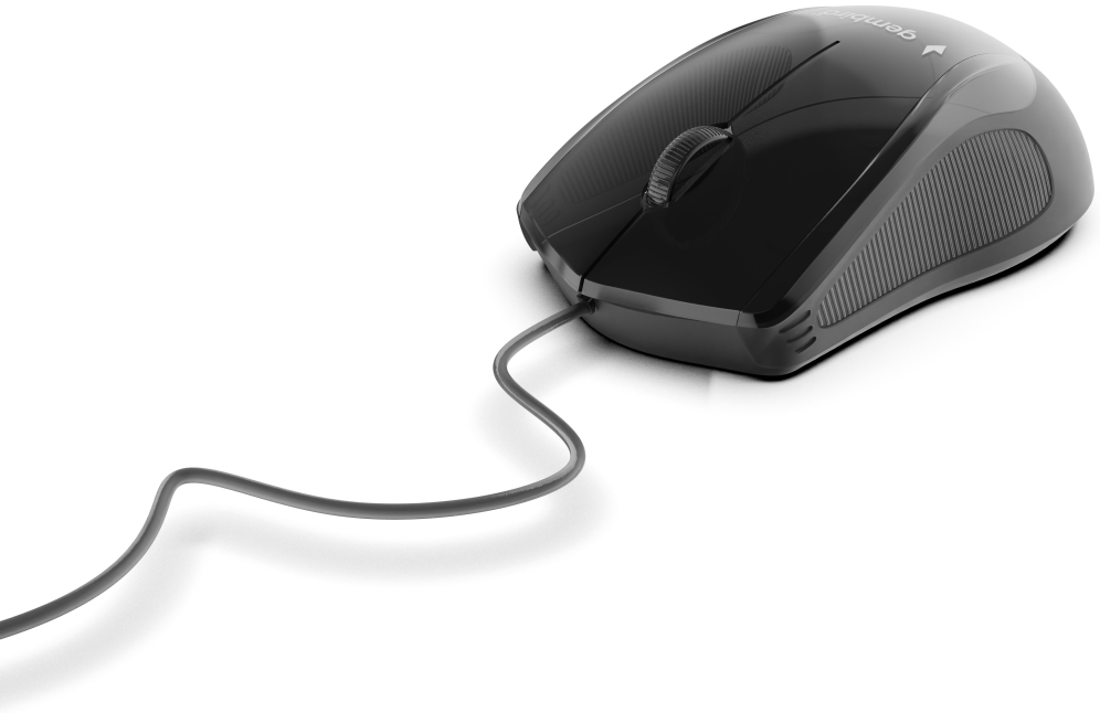RATON GEMBIRD MUS-3B-02 OPTICO 1000 DPI NEGRO USB - detalle
