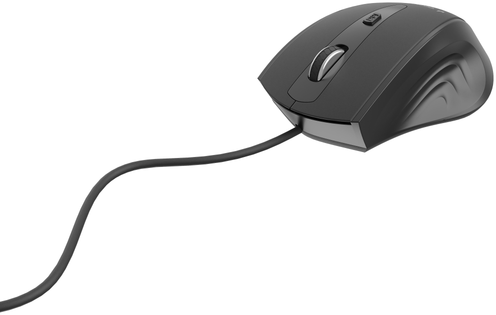 RATON GEMBIRD MUS-4B-02 OPTICO NEGRO USB - detalle