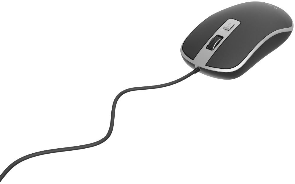 RATON GEMBIRD MUS-4B-06-BS OPTICAL 1200 DPI BLACK SILVER USB - detalle