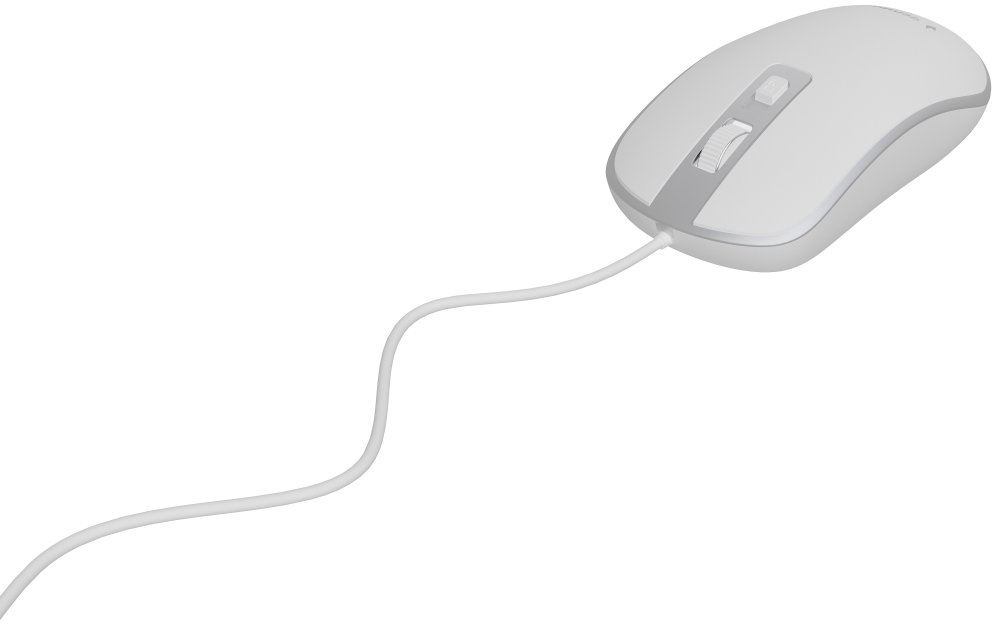 RATON GEMBIRD MUS-4B-06-WS OPTICAL 1200 DPI WHITE SILVER USB - detalle