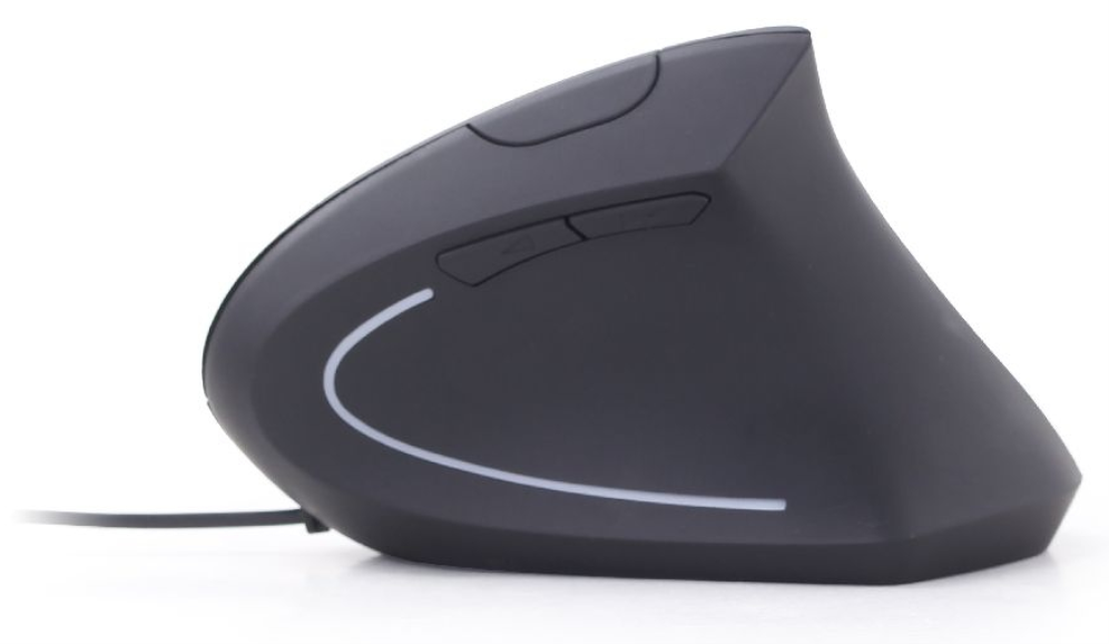 RATON GEMBIRD MUS-ERGO-01 ERGONOMICO 3200 DPI NEGRO USB - detalle