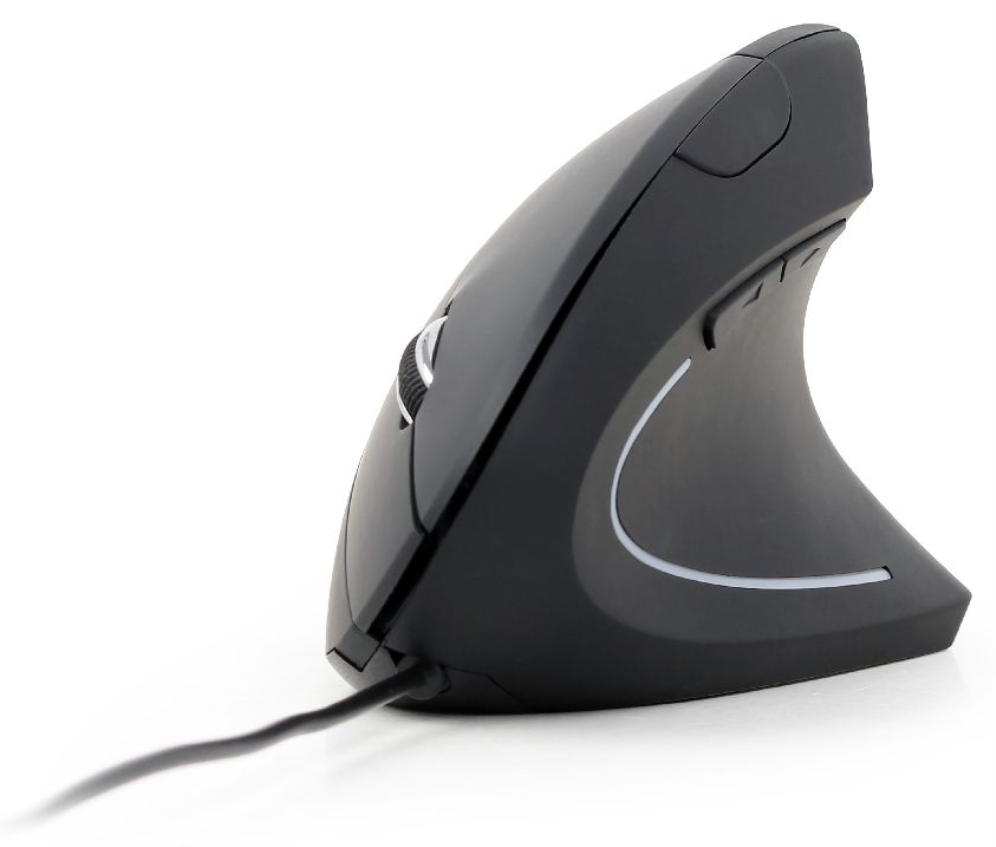 RATON GEMBIRD MUS-ERGO-01 ERGONOMICO 3200 DPI NEGRO USB