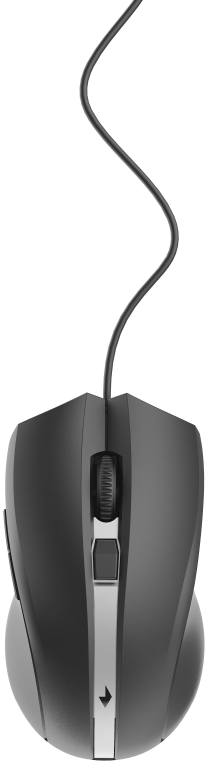 RATON GEMBIRD MUS-GU-02 G-LASER 2400 DPI NEGRO USB