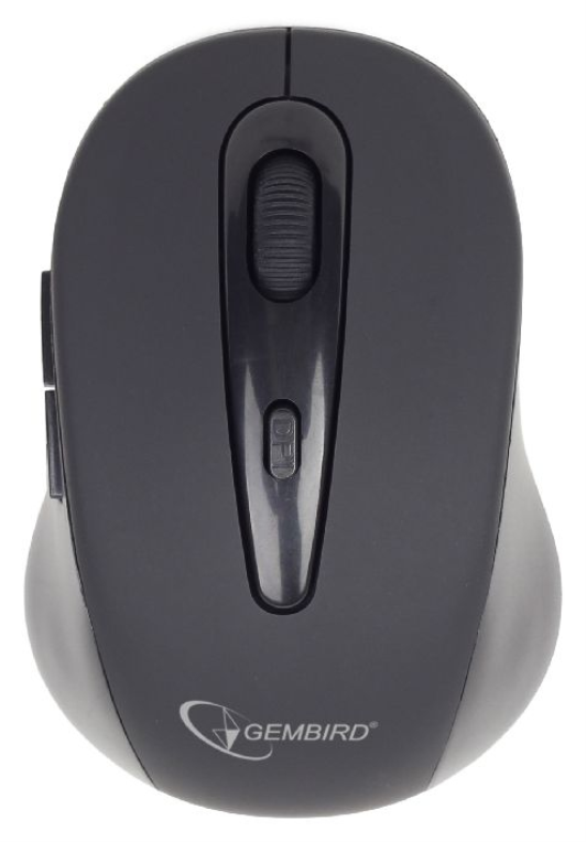 RATON GEMBIRD OPTICO 1600 DPI NEGRO BLUETOOTH PILAS - detalle