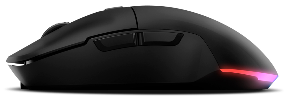 RATON KROM KOMET GAMING RGB WIRELESS NEGRO - detalle