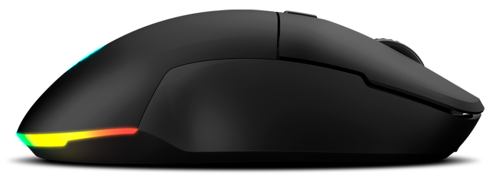 RATON KROM KOMET GAMING RGB WIRELESS NEGRO - detalle