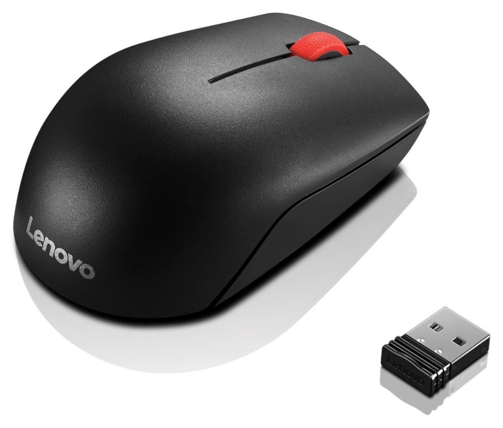 RATON LENOVO ESSENTIAL COMPACT NEGRO RF INALAMBRICO PILAS