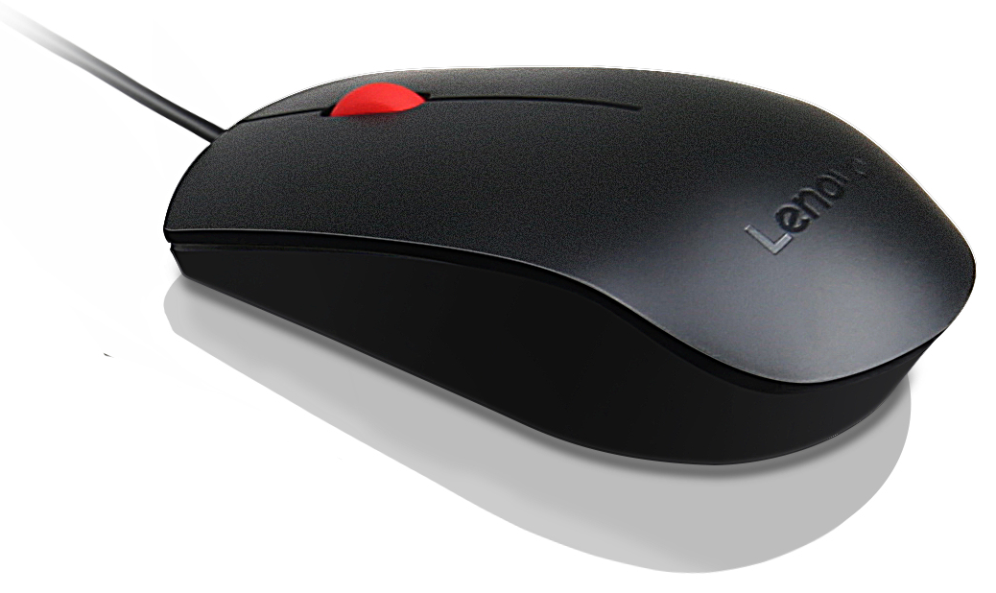 RATON LENOVO ESSENTIAL NEGRO USB-A - detalle
