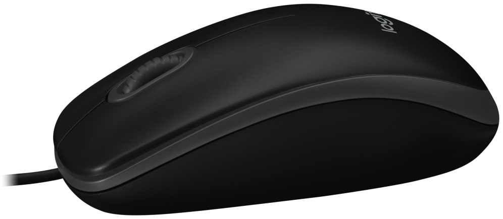 RATON LOGITECH B100 NEGRO USB - detalle