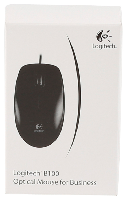 RATON LOGITECH B100 NEGRO USB - detalle