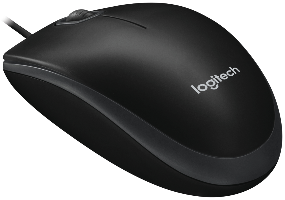 RATON LOGITECH B100 NEGRO USB - detalle