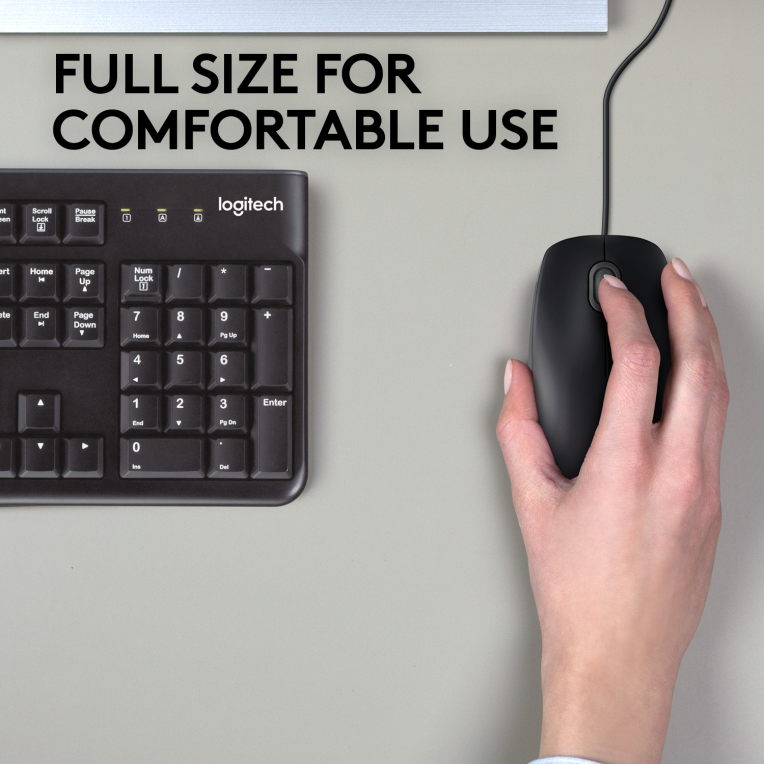 RATON LOGITECH B110 SILENT NEGRO USB - detalle