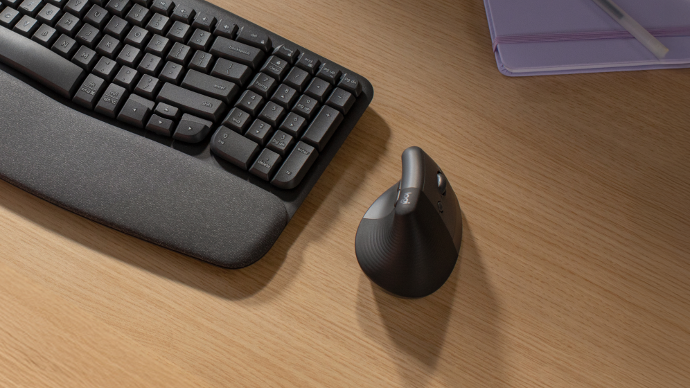 RATON LOGITECH LIFT VERTICAL EGONOMIC INALAMBRICO BLUETOOTH PILAS - detalle