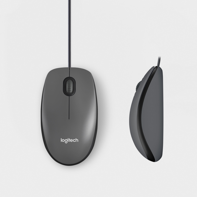 RATON LOGITECH M100 NEGRO USB - detalle