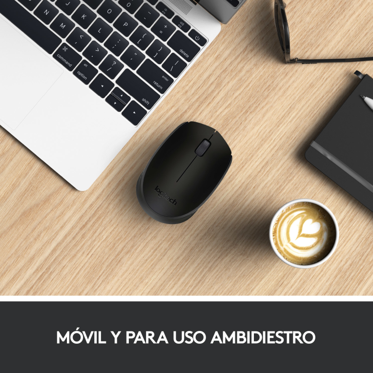 RATON LOGITECH M171 RF INALAMBRICO NEGRO - detalle