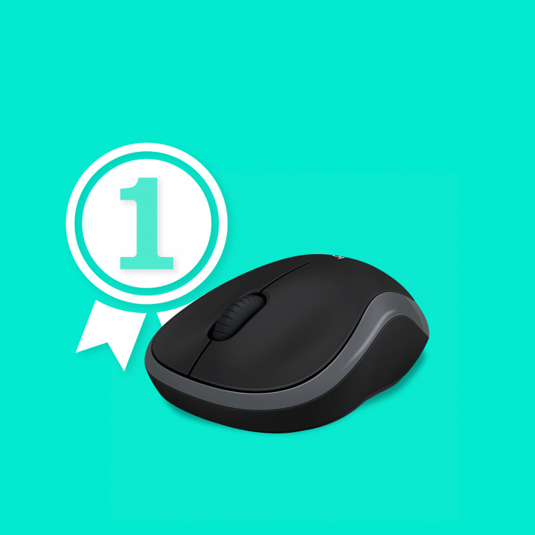 RATON LOGITECH M185 NEGRO GRIS RF INALAMBRICO PILAS - detalle