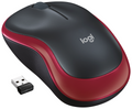 RATON LOGITECH M185 ROJO RF INALAMBRICO PILAS