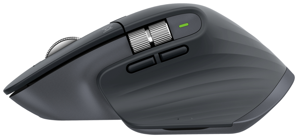 RATON LOGITECH MX MASTER 3S BT GRAFITO - detalle
