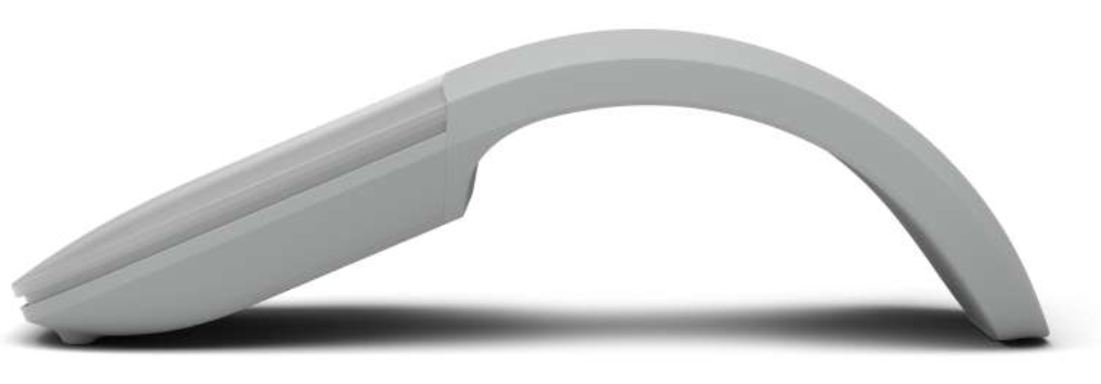 RATON MICROSOFT SURFACE ARC MOUSE 2 BOTONES BLUETOOTH 4.1 GRIS CLARO - detalle