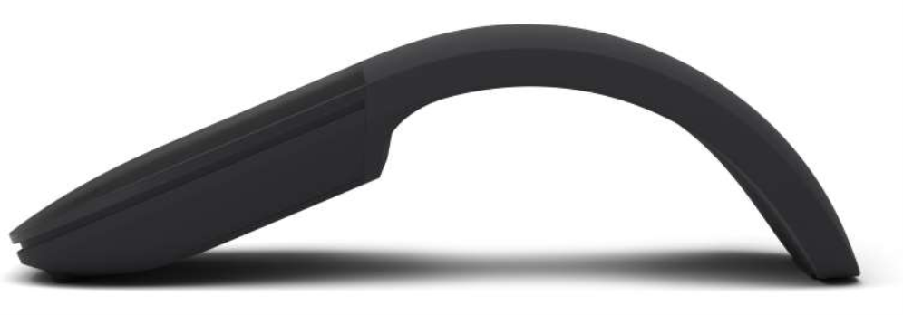 RATON MICROSOFT SURFACE ARC MOUSE 2 BOTONES BLUETOOTH 4.1 NEGRO - detalle