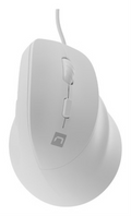 RATON NATEC CRAKE 2 PRO VERTICAL DIESTRO 12.800 DPI OPTICO BLANCO USB
