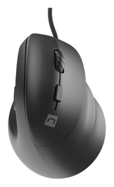 RATON NATEC CRAKE 2 PRO VERTICAL DIESTRO 12.800 DPI OPTICO NEGRO USB