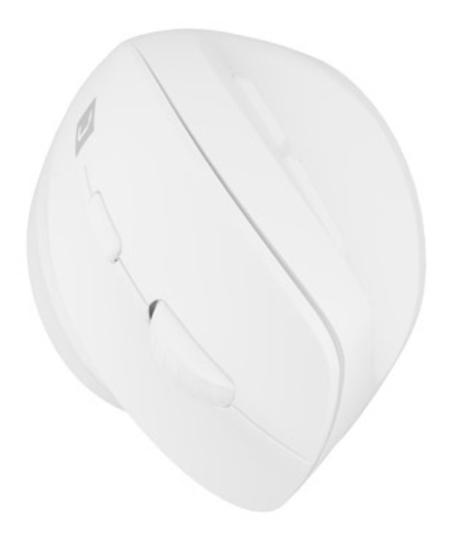 RATON NATEC CRAKE 2 VERTICAL DIESTRO DUAL 2400 DPI BLANCO BLUETOOTH PILAS - detalle