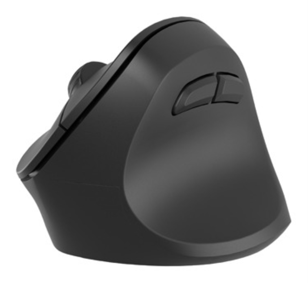 RATON NATEC CRAKE 2 VERTICAL DIESTRO DUAL 2400 DPI NEGRO BLUETOOTH PILAS - detalle