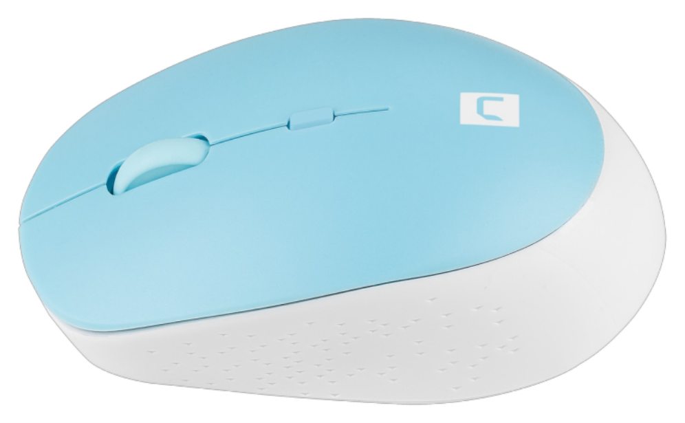 RATON NATEC HARRIER 2 OPTICO 1600DPI AZUL/BLANCO BLUETOOTH PILAS - detalle