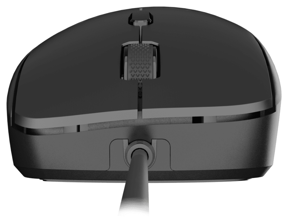RATON NATEC HAWK 2 2400DPI LASER NEGRO USB - detalle