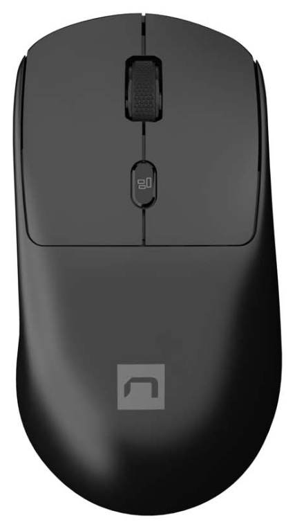 RATON NATEC HAWK 2 3200DPI LASER NEGRO INALAMBRICO 2.4GHZ - detalle