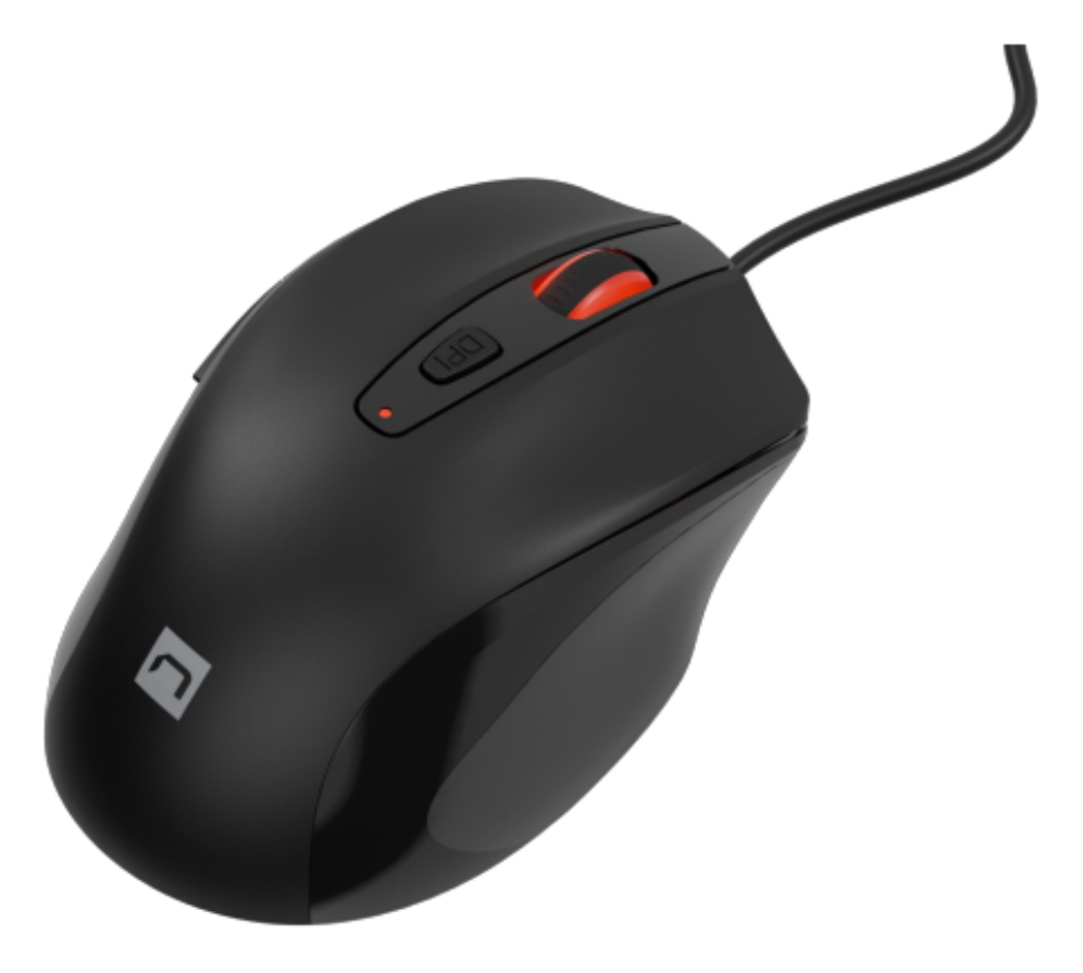 RATON NATEC PIGEON 2 4000 DPI OPTICO NEGRO USB - detalle