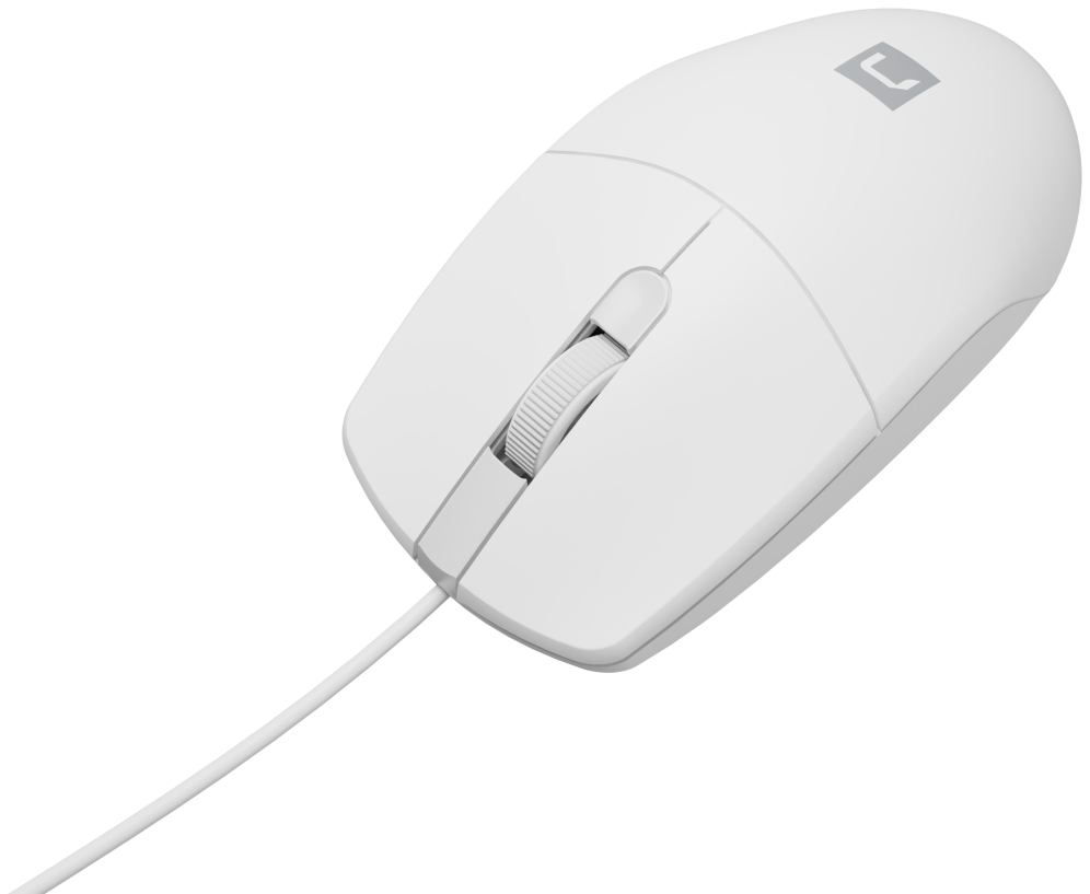 RATON NATEC RUFF 2 1000DPI OPTICO BLANCO USB - detalle