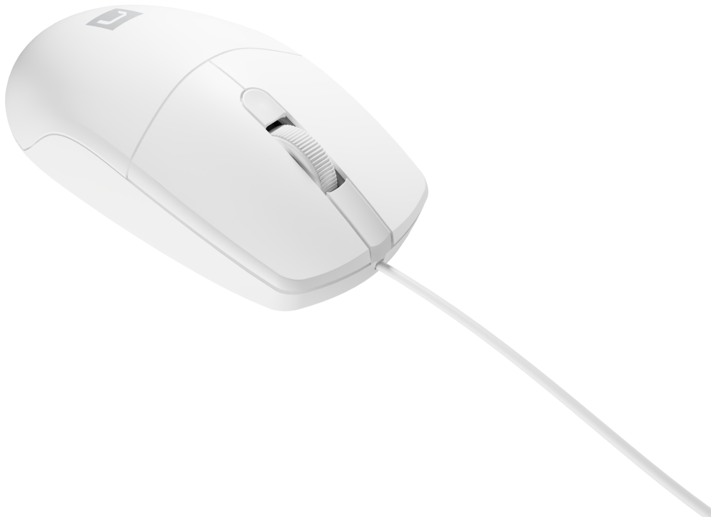 RATON NATEC RUFF 2 1000DPI OPTICO BLANCO USB - detalle