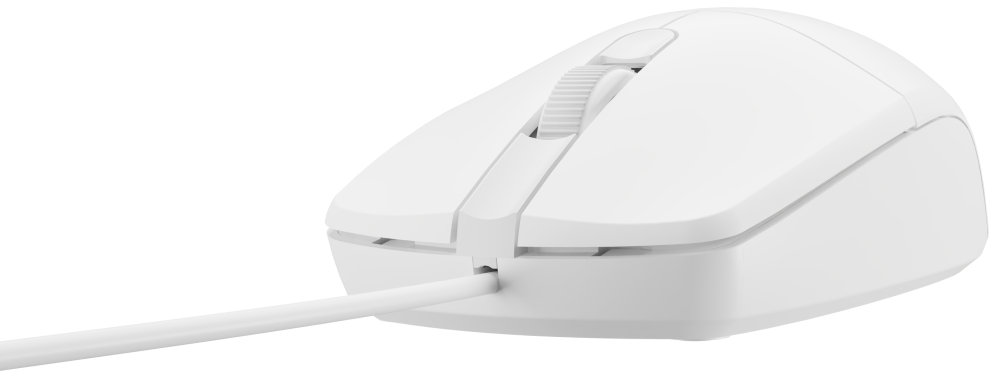 RATON NATEC RUFF 2 1000DPI OPTICO BLANCO USB - detalle