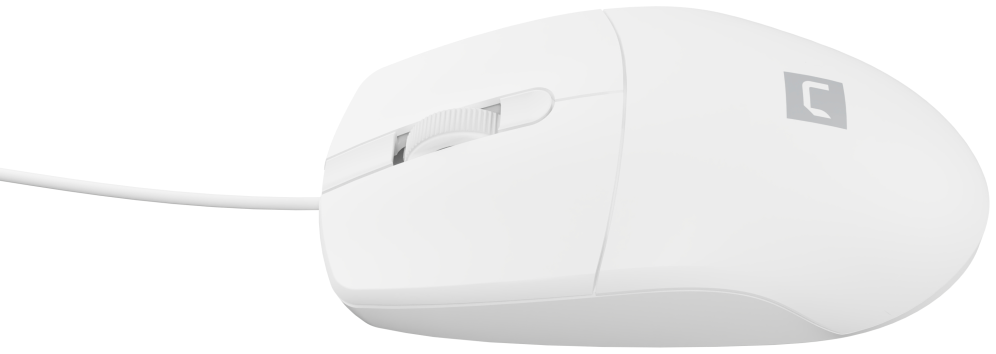 RATON NATEC RUFF 2 1000DPI OPTICO BLANCO USB - detalle
