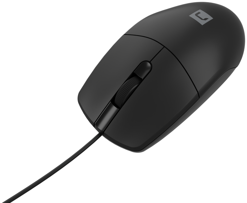 RATON NATEC RUFF 2 1000DPI OPTICO NEGRO USB - detalle