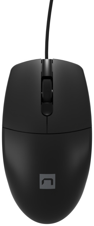 RATON NATEC RUFF 2 1000DPI OPTICO NEGRO USB